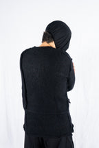 Yohji Yamamoto Pour Homme AW10 deconstructed sweater – back view | Recente Studio