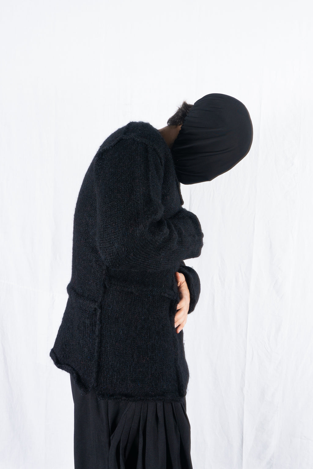 Yohji Yamamoto Pour Homme A/W 2010 deconstructed sweater – full length | Recente Studio
