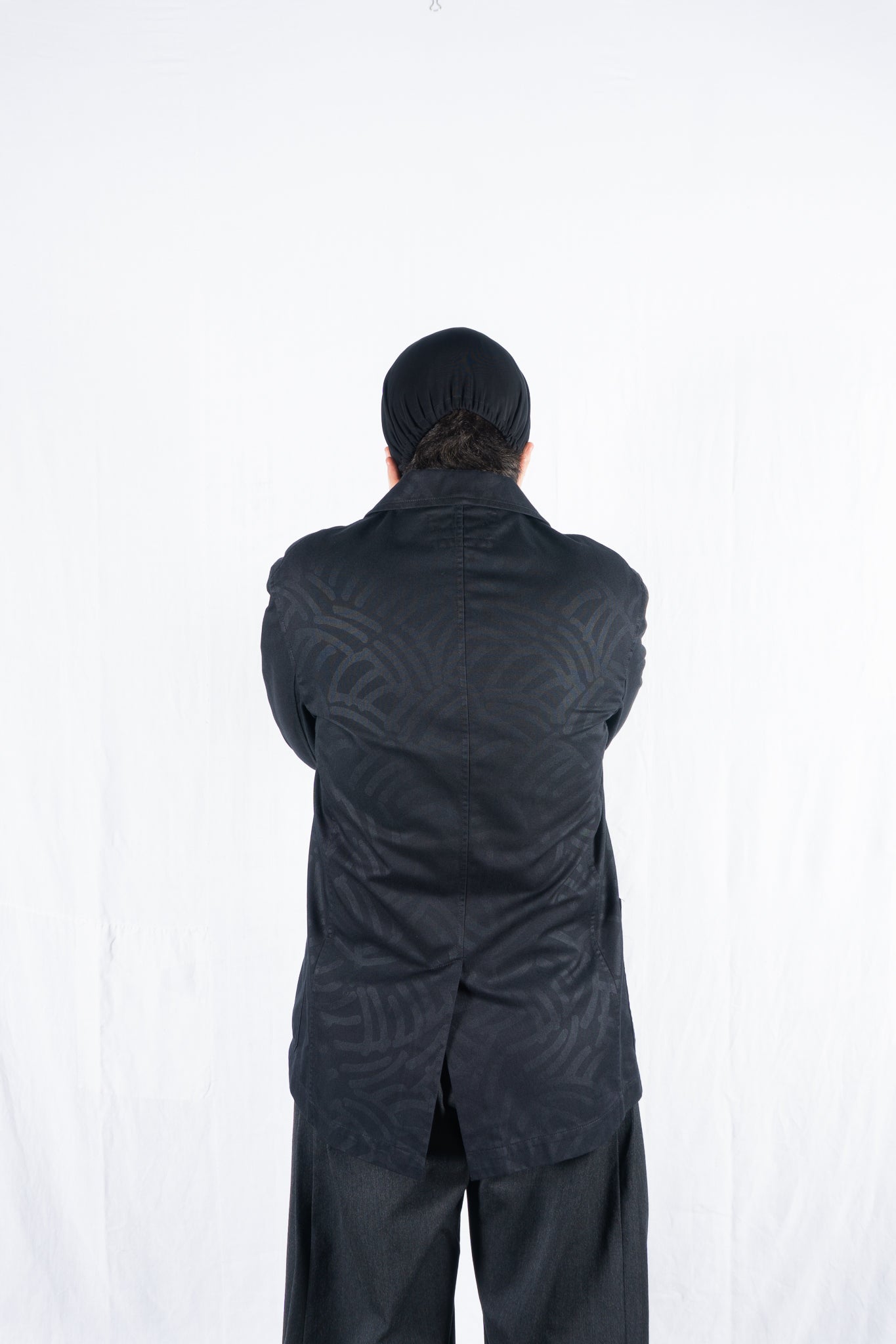 Comme des Garçons SHIRT 2010s acetate print jacket – full length | Recente Studio