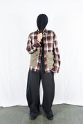Junya Watanabe Man A/W 2006 checked military shirt – front view | Recente Studio