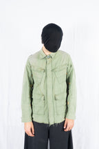 John Undercover 1960s–2014 military fatigue jacket – front view | Recente Studio