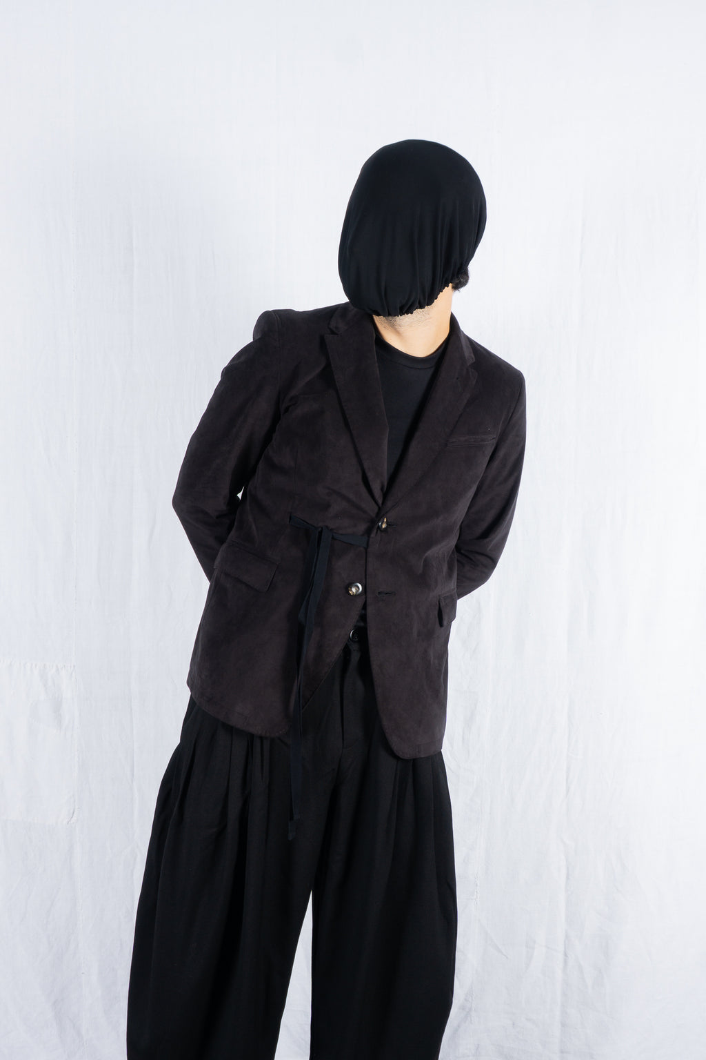 Maison Mihara Yasuhiro 2010s velvet jacket – front view | Recente Studio