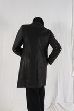 Junya Watanabe Man A/W 2016 coat – leather detail | Recente Studio