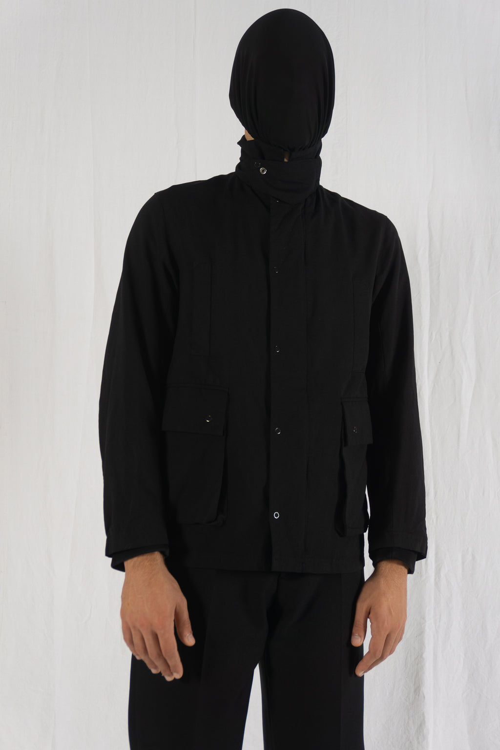 Number (N)ine Takahiro Miyashita multipocket jacket – label detail | Recente Studio