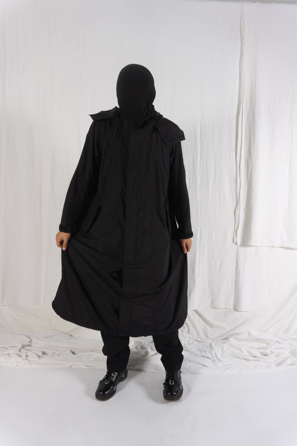 Issey Miyake Men SS06 parachute coat – close-up | Recente Studio