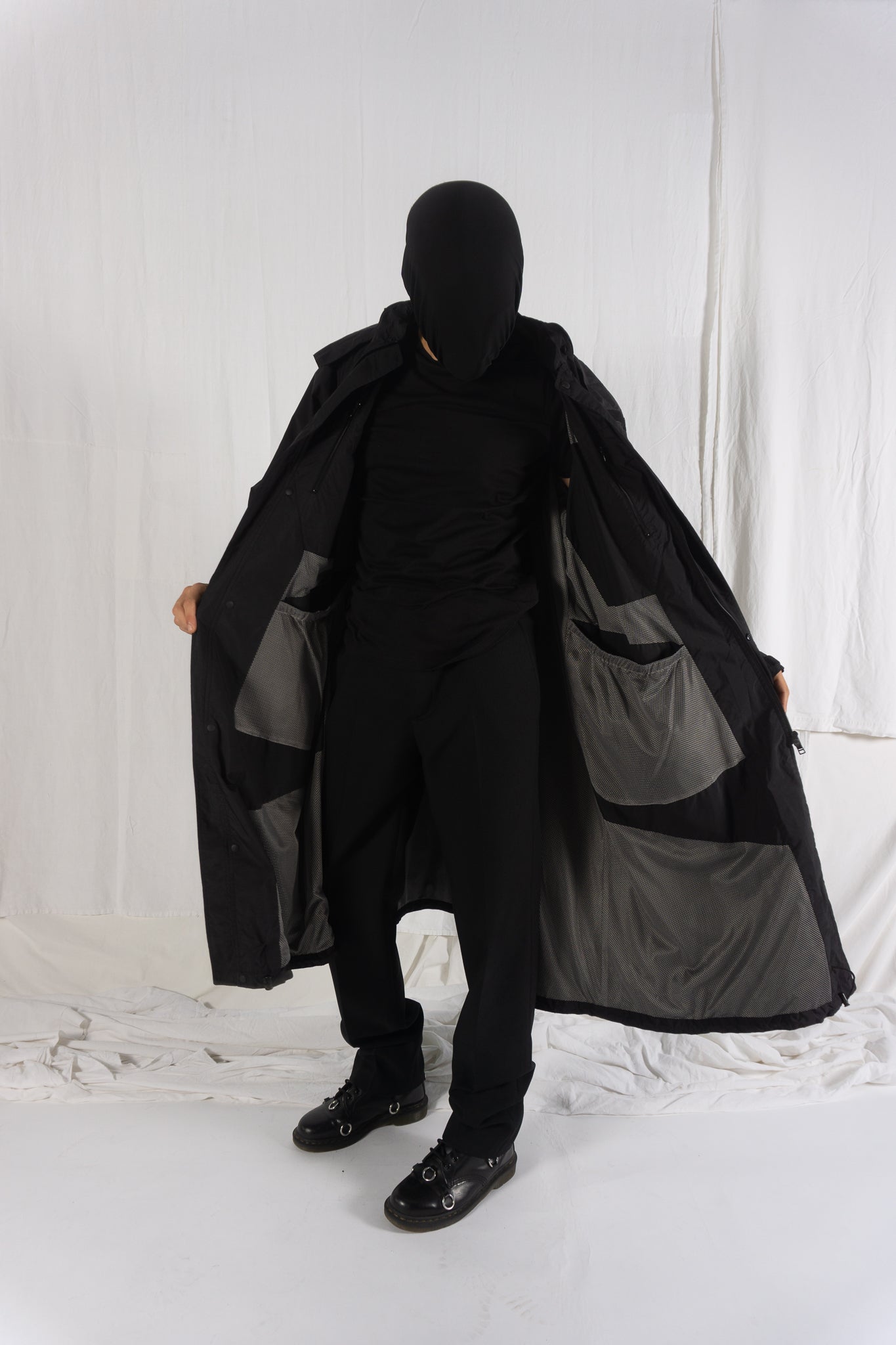 Issey Miyake Men SS06 parachute coat – back view | Recente Studio