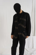 Issey Miyake Men S/S 2012 striped jacket – front view | Recente Studio