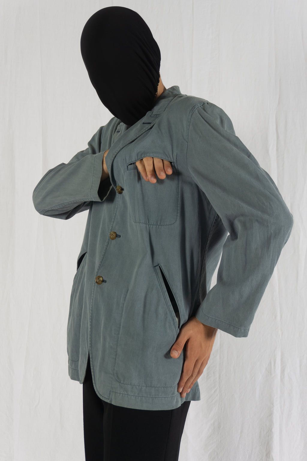 Comme des Garçons Homme Plus SS95 cut blazer – back view | Recente Studio