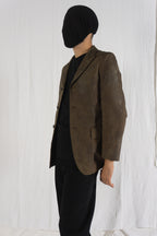 Comme des Garçons Homme Plus S/S 2003 3D nylon jacket – side view | Recente Studio