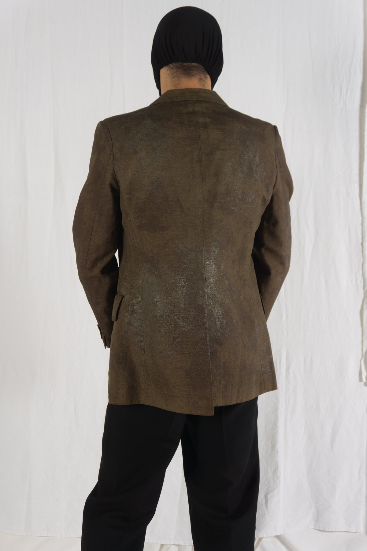 Comme des Garçons Homme Plus S/S 2003 3D nylon jacket – fabric texture | Recente Studio
