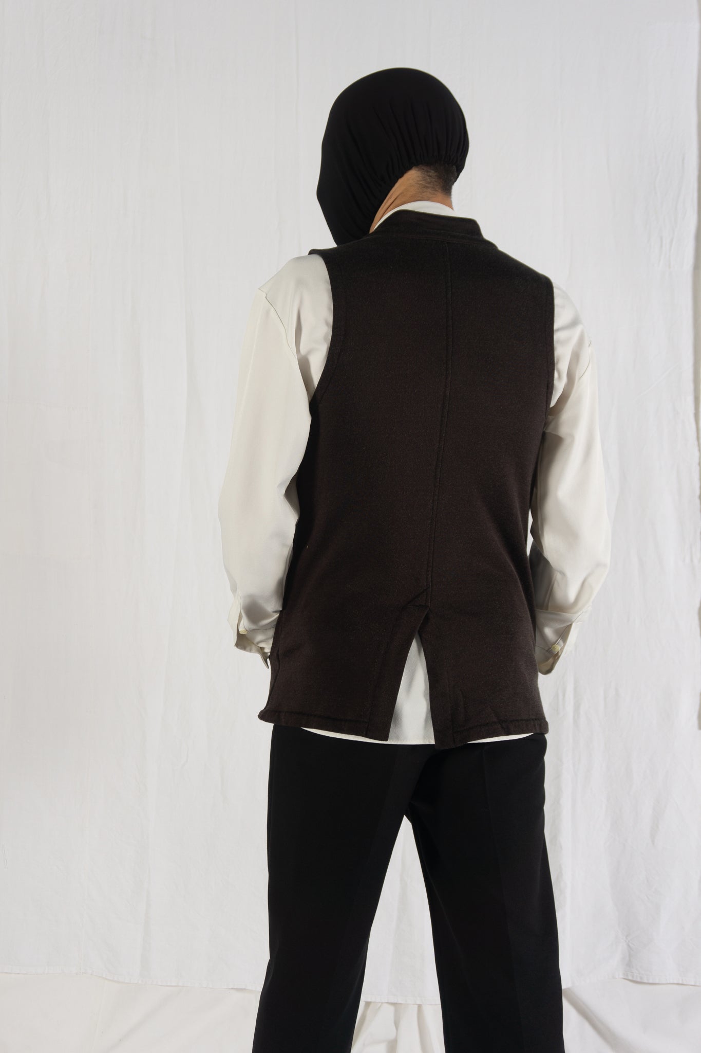 Kapital 2000s sweat vest – label detail | Recente Studio