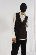 Kapital 2000s sweat vest – front view | Recente Studio
