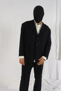 Comme des Garçons Homme Plus A/W 1985 oversize pinstripe jacket – front view | Recente Studio