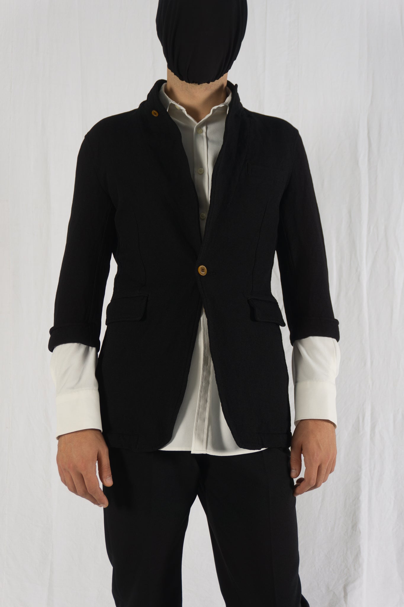Comme des Garçons Homme Plus S/S 2009 three-quarter sleeve jacket – full length | Recente Studio