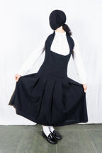 robe de chambre Comme des Garçons 1997 skirt-dress – front view | Recente Studio