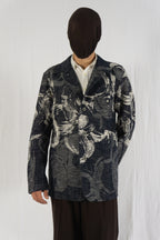 Issey Miyake Men AW12 wabi-sabi circles jacket – detail view | Recente Studio