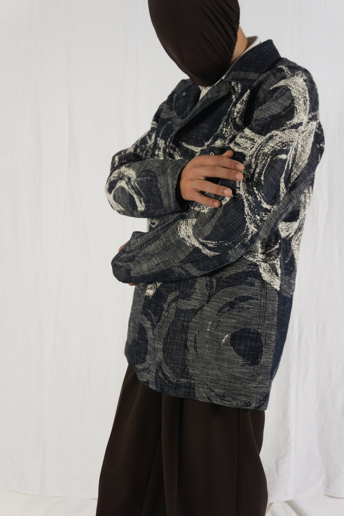 Issey Miyake Men A/W 2012 wabi-sabi circles jacket – full length | Recente Studio