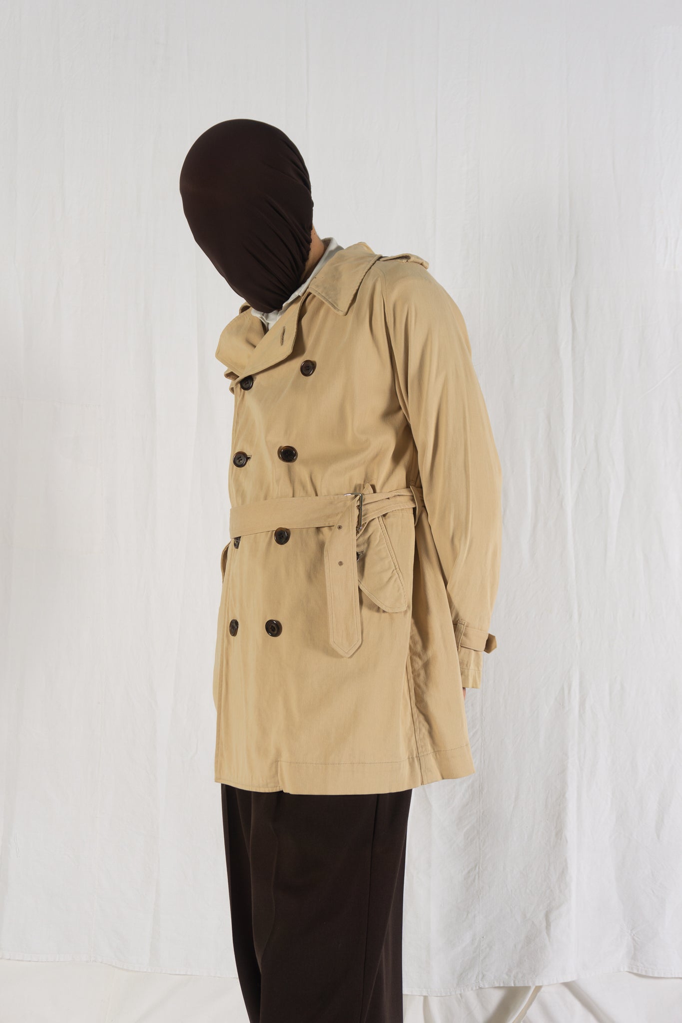 Undercover Jun Takahashi S/S 2004 trench – front view | Recente Studio
