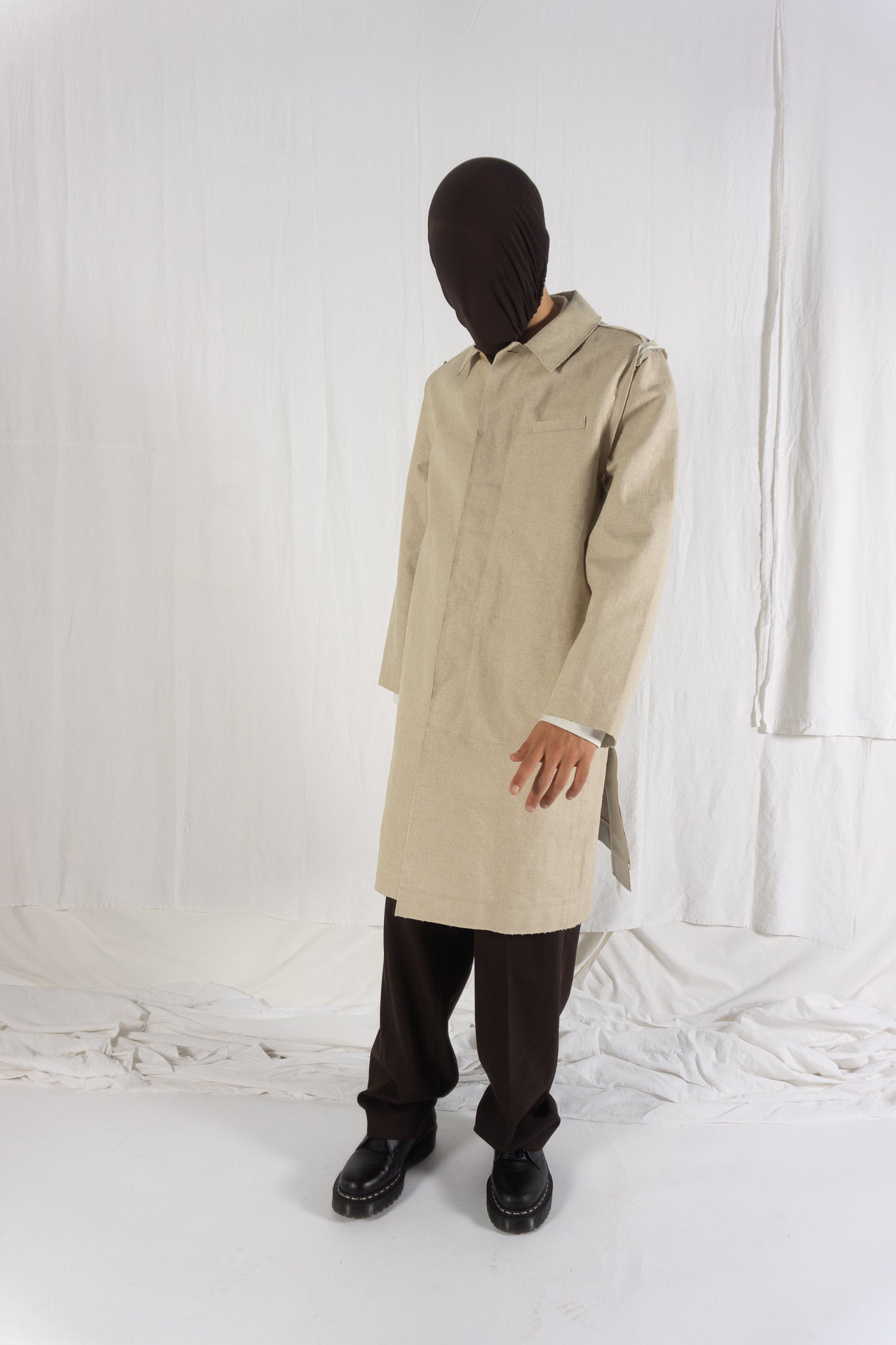 Undercover Jun Takahashi A/W 2021 coat – front view | Recente Studio