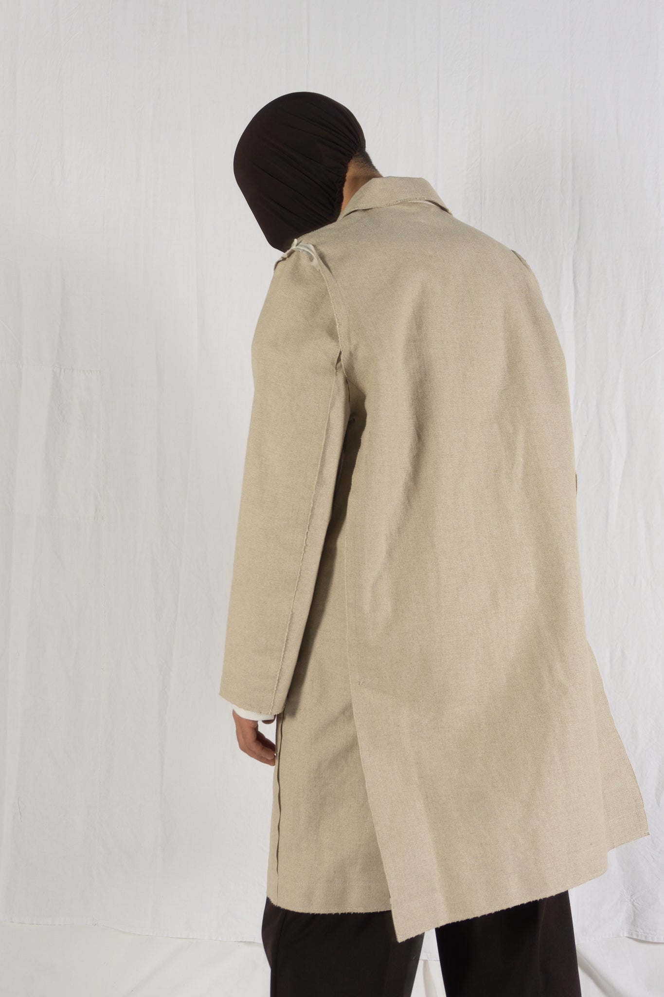 Undercover Jun Takahashi A/W 2021 coat – collar detail | Recente Studio