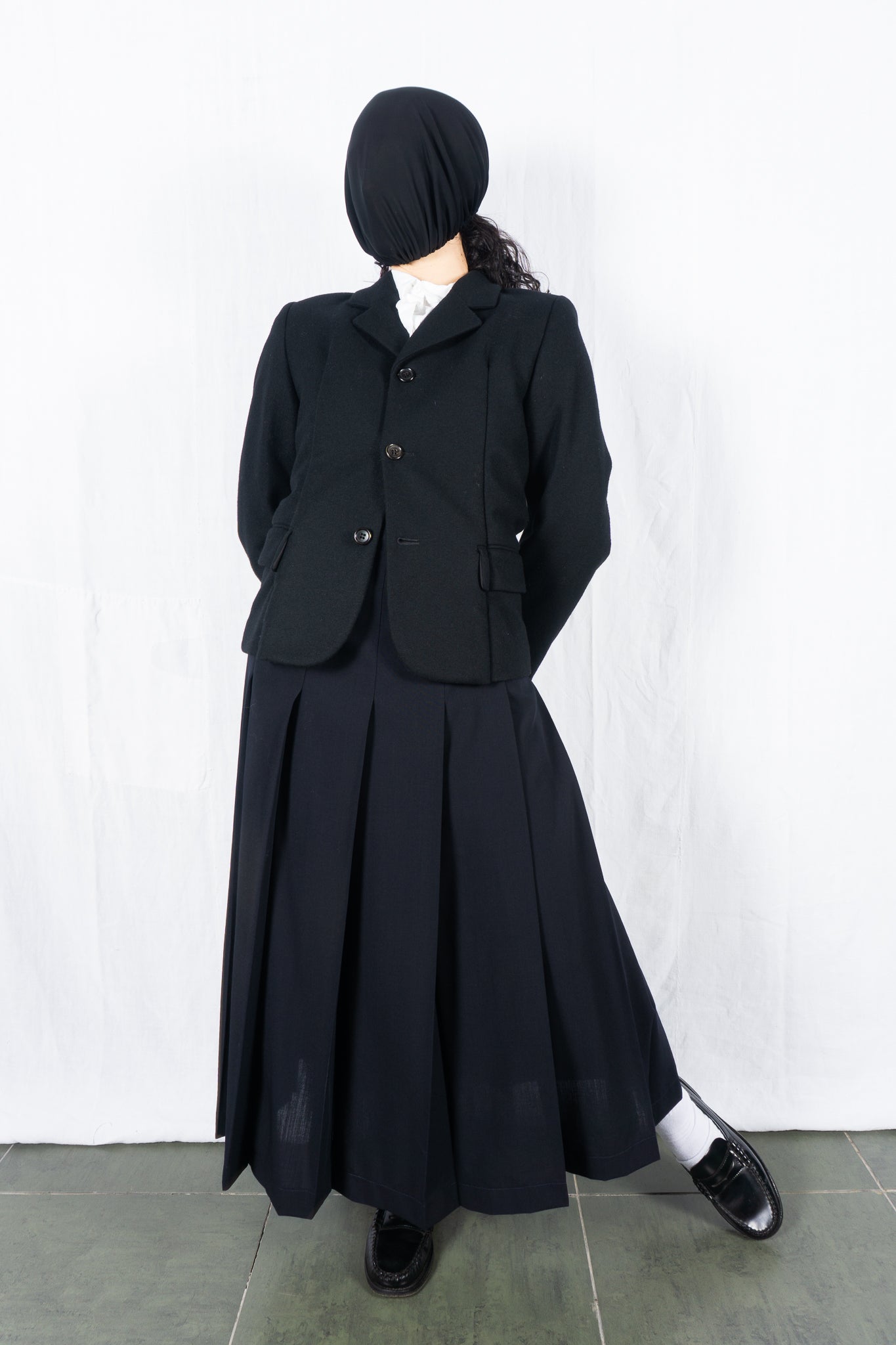 robe de chambre Comme des Garçons 1997 skirt-dress – editorial | Recente Studio