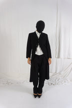 Comme des Garçons A/W 1992 asymmetric back jacket – full length | Recente Studio