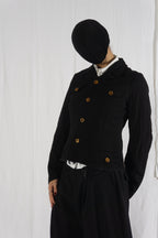 Comme des Garçons S/S 2004 cut jacket – side view | Recente Studio