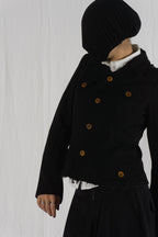 Comme des Garçons SS04 cut jacket – back view | Recente Studio