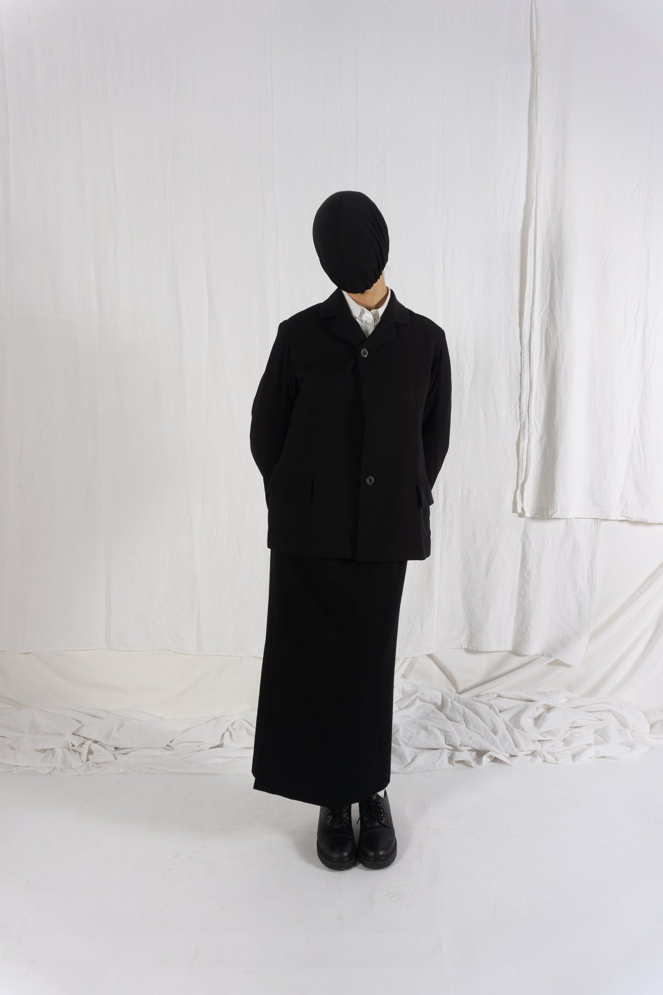 Yohji Yamamoto SS96 jacket – side view | Recente Studio