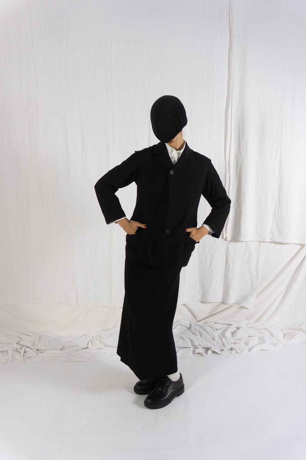 Yohji Yamamoto SS96 jacket – label detail | Recente Studio