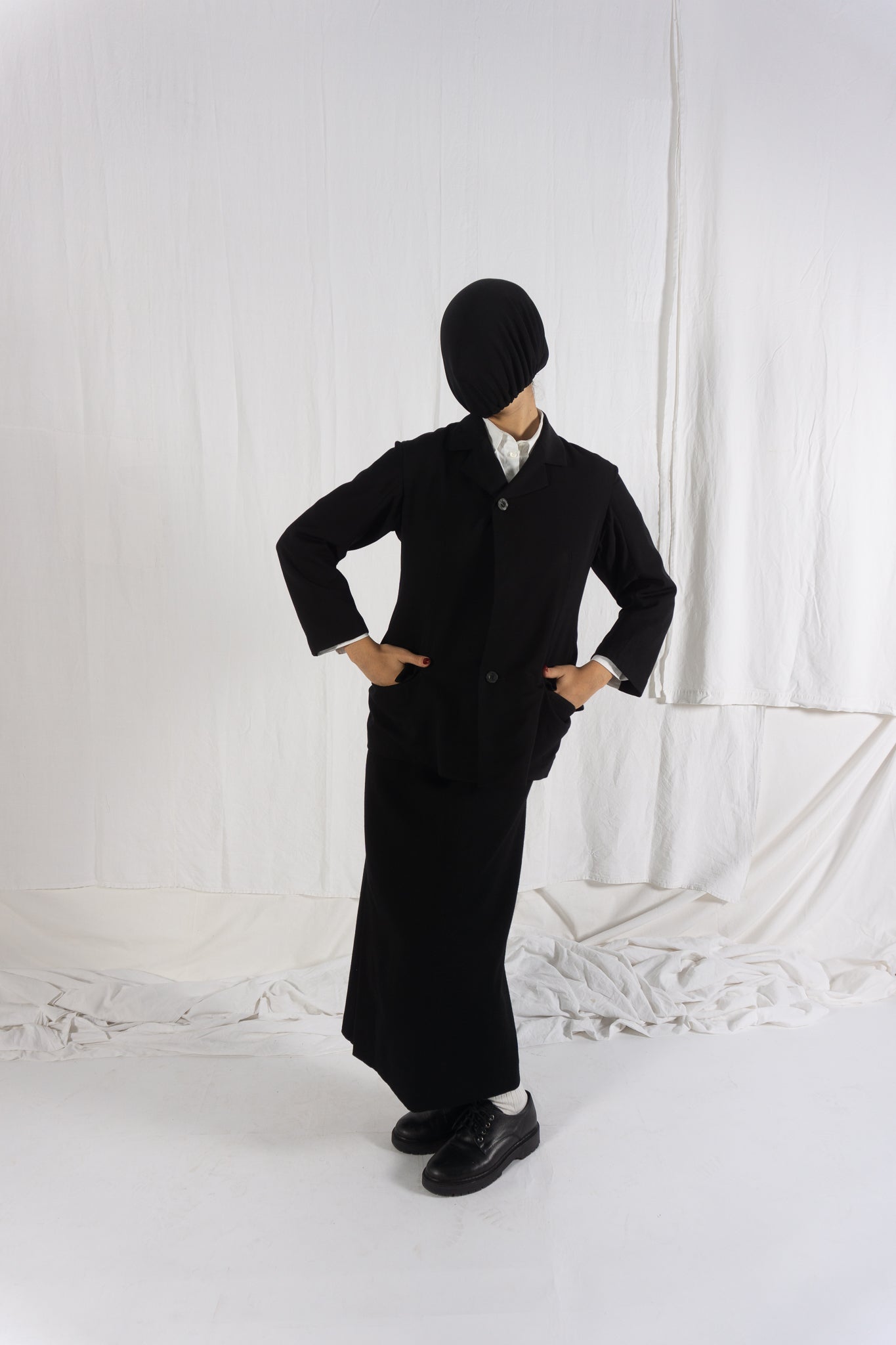 Yohji Yamamoto SS96 jacket – label detail | Recente Studio