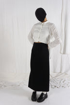 Junya Watanabe A/W 1999 long skirt – front view | Recente Studio