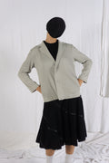 Issey Miyake A/W 2016 plissé jacket – front view | Recente Studio