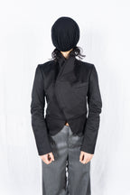 Comme des Garçons A/W 2004 transformed jacket – front view | Recente Studio