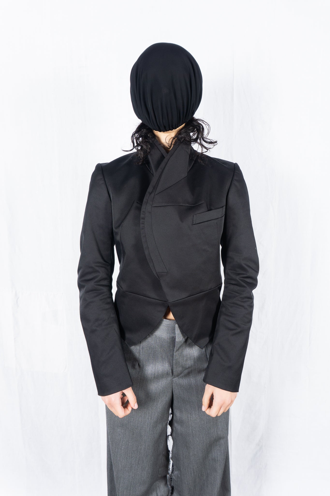 Comme des Garçons A/W 2004 transformed jacket – front view | Recente Studio
