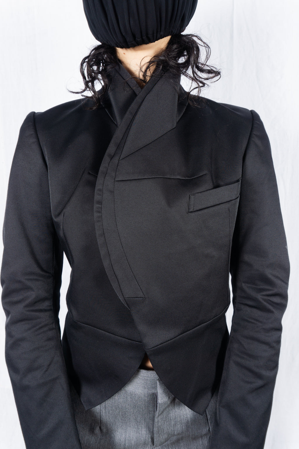 Comme des Garçons A/W 2004 transformed jacket – side view | Recente Studio