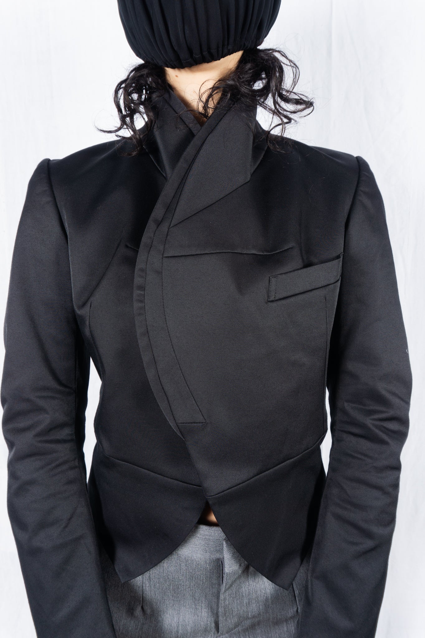 Comme des Garçons A/W 2004 transformed jacket – side view | Recente Studio