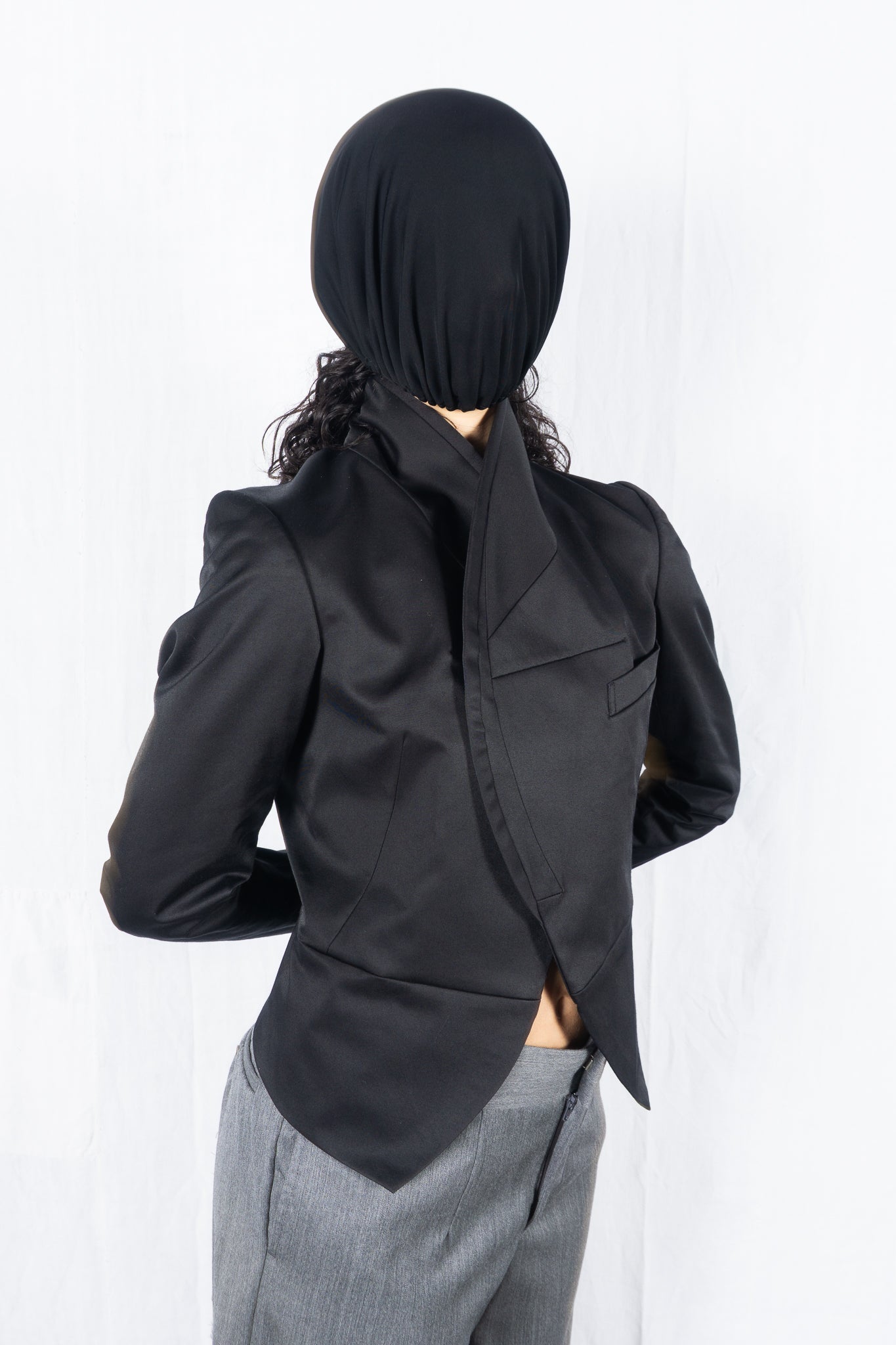Comme des Garçons AW04 transformed jacket – back view | Recente Studio
