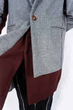 Undercover A/W 2012 triple-layer coat – open front | Recente Studio