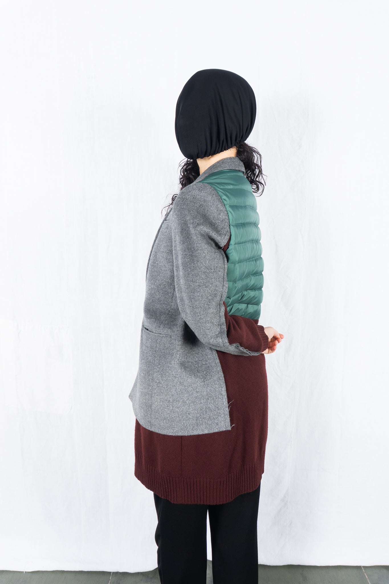 Undercover AW12 triple-layer coat – side view | Recente Studio