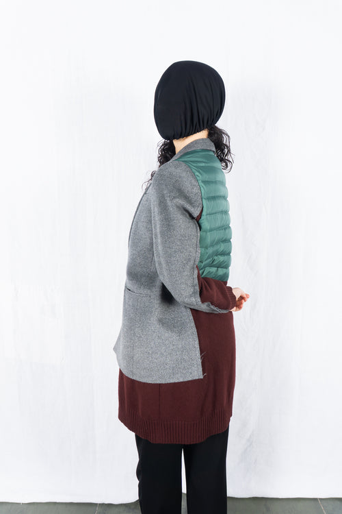 Undercover AW12 triple-layer coat – side view | Recente Studio