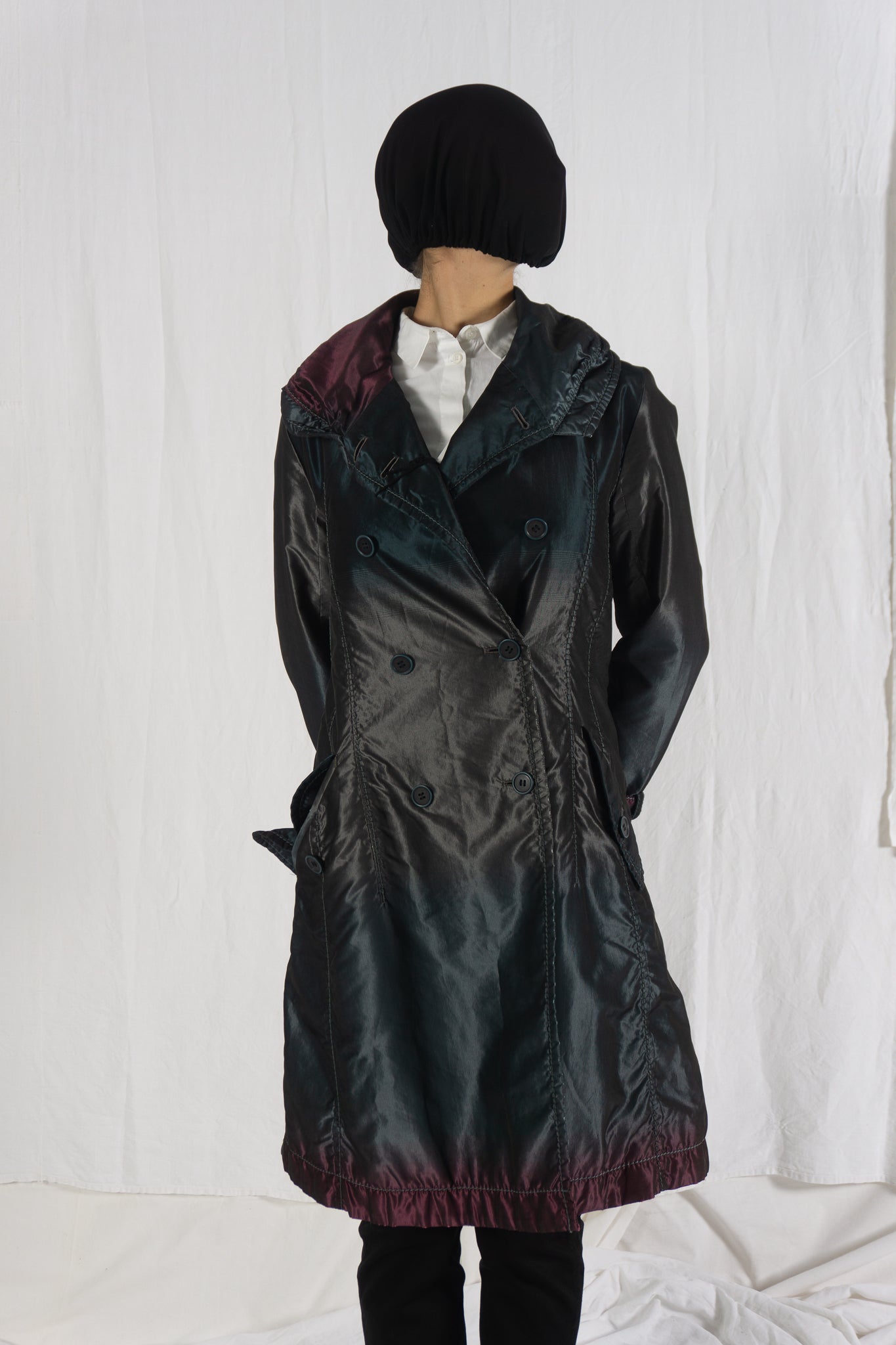 Issey Miyake A/W 2009 gradient long jacket – full length | Recente Studio