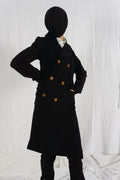 Comme des Garçons A/W 2002 asymmetric coat – front view | Recente Studio