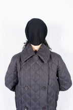 Issey Miyake White Label A/W 2013 down jacket – collar detail | Recente Studio