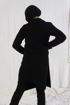 Comme des Garçons AW02 asymmetric coat – collar detail | Recente Studio