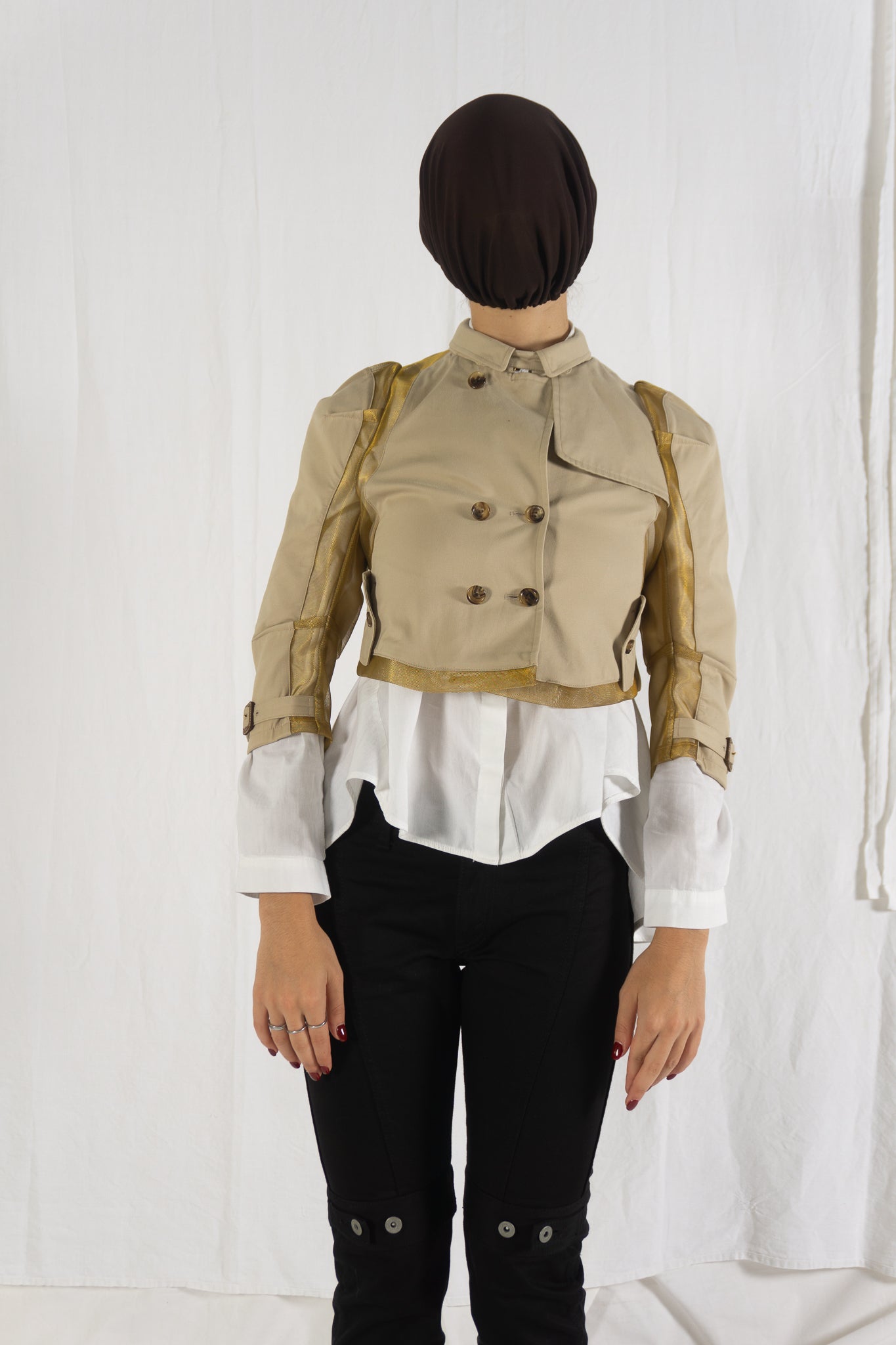 Undercover Jun Takahashi S/S 2015 trench – side view | Recente Studio