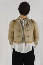 Undercover Jun Takahashi S/S 2015 trench – front view | Recente Studio