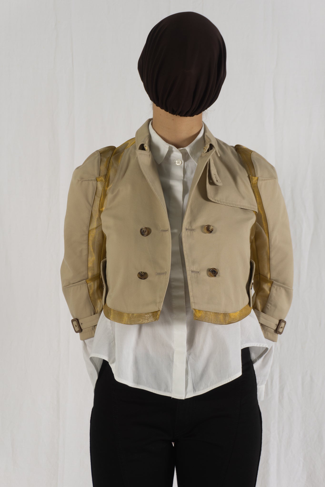 Undercover Jun Takahashi S/S 2015 trench – front view | Recente Studio