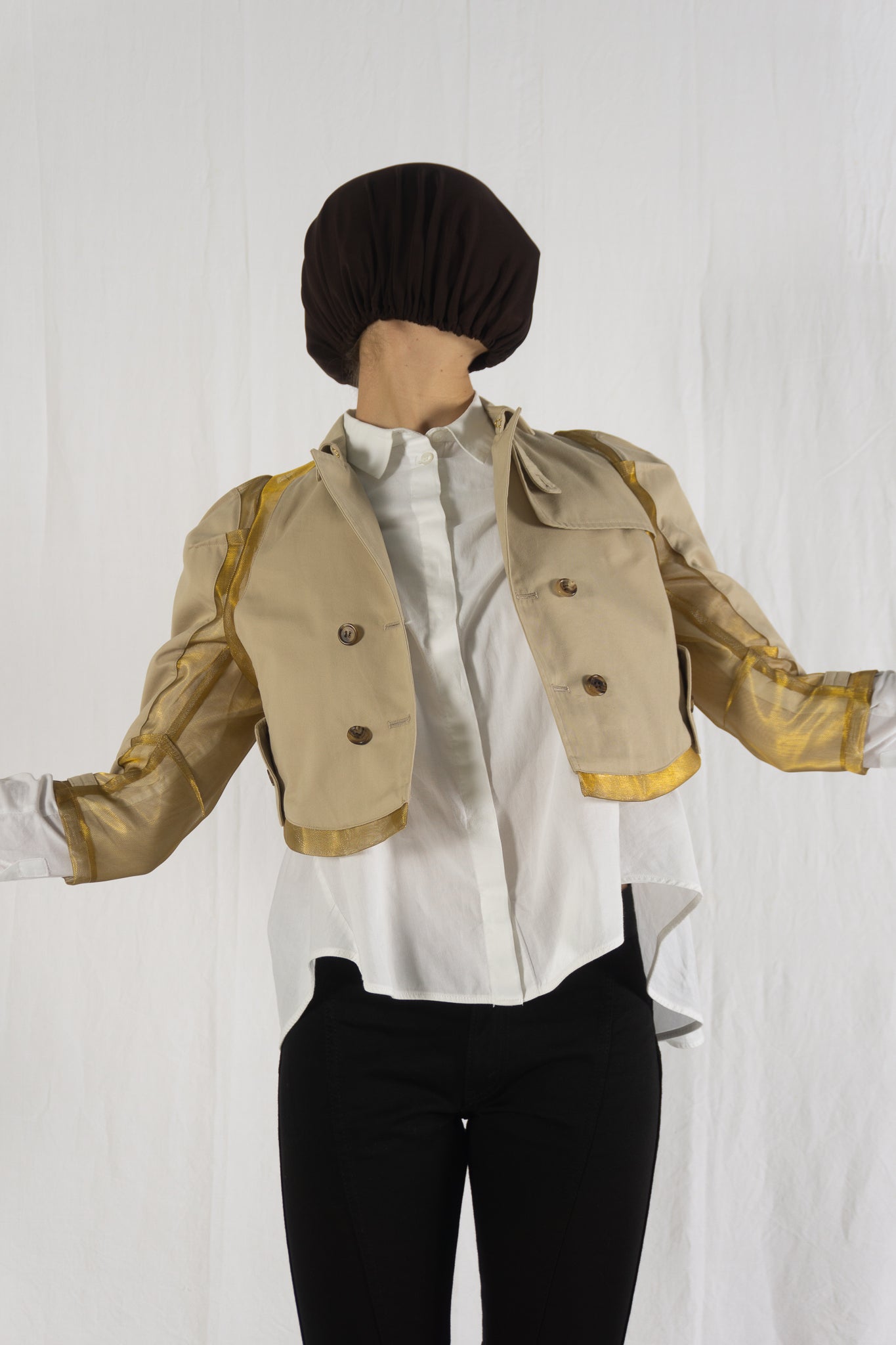 Undercover Jun Takahashi SS15 trench – crop detail | Recente Studio