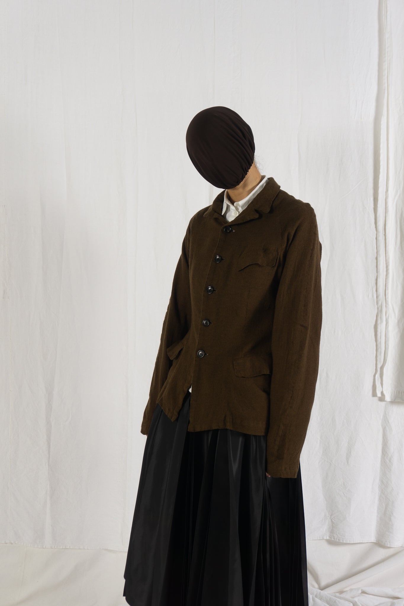 Comme des Garçons A/W 1994 wool jacket – side view | Recente Studio
